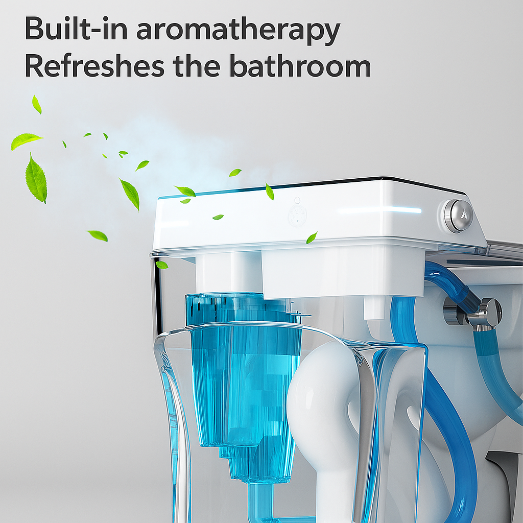 Velluxe NeoBlack Smart Toilet